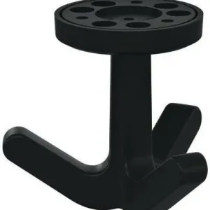 Sofort Bestellen Dreifachhaken Ser.477 matt,elastisch 90 tiefschwarz H.69mm D.51mm HEWI