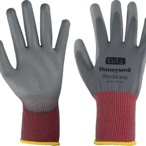 Handschuh Workeasy 13G GY PU 1 Gr.10 grau/rot EN 388 PSA II HONEYWELL VE: 10 Paare Angebot