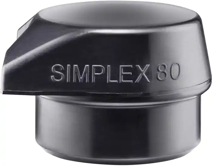 Schonhammerkopf Kopf-D.80mm 2/5 HALDER Top-Angebot