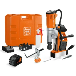 FEIN 18V Akku-Universal-Magnet-Kernbohrmaschine bis 35 mm AKBU 35 PMQW 18 V AS Set 1x 12 Ah Direktkauf