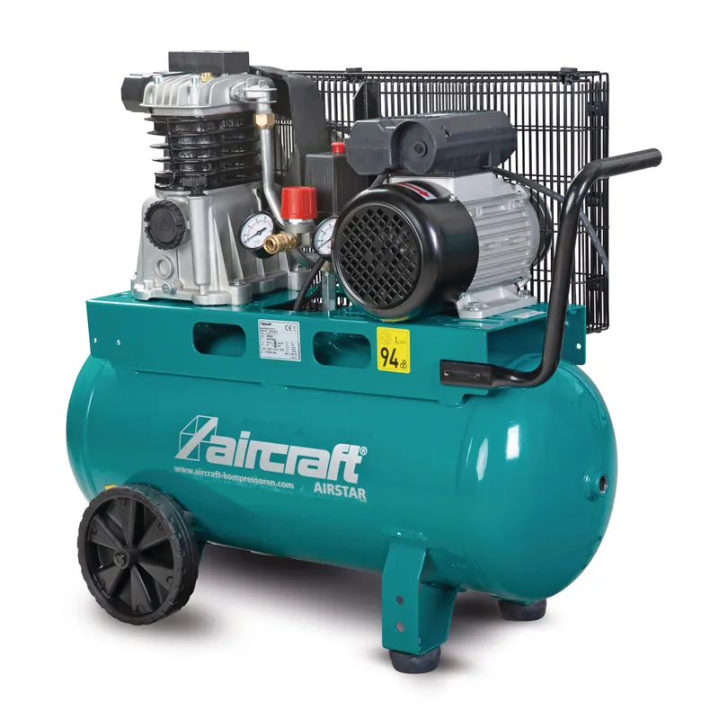 Aircraft Mobiler Kolbenkompressor mit Riemenantrieb - 321/50 E - AIRSTAR Neu
