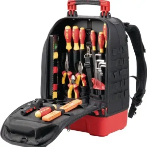 Werkzeugsortiment electric 27-tlg.im Werkzeugrucksack WIHA Schnäppchen