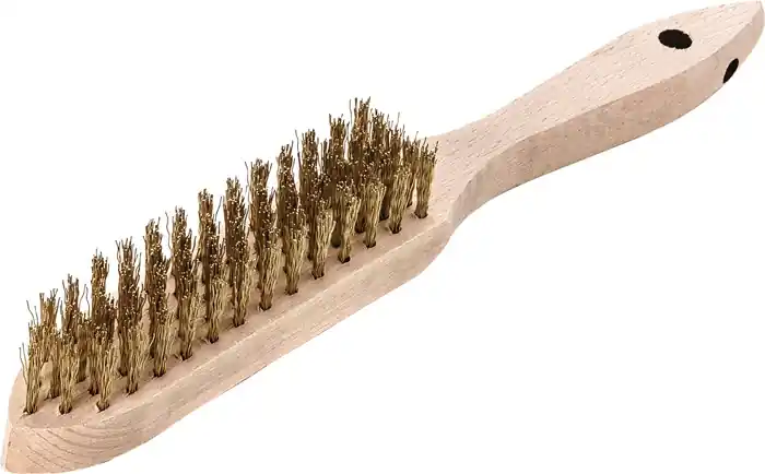 Handbürste L.290mm 0,35mm Messingdraht Besatz-L.140mm 5rhg.12 LESSMANN Heißes Angebot