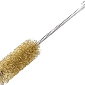 Markenprodukt Zylinderbürste L.300mm D.30mm 0,20mm Messingdraht Besatz-L.100mm 10 LESSMANN