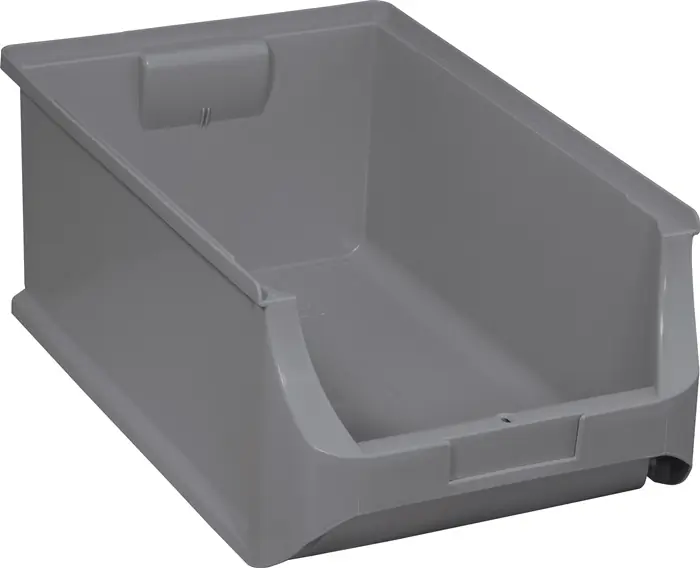 Bestpreis Sichtlagerkasten ProfiPlus L500xB310xH200mm PP grau stapelbar ALLIT VE: 6 Stück