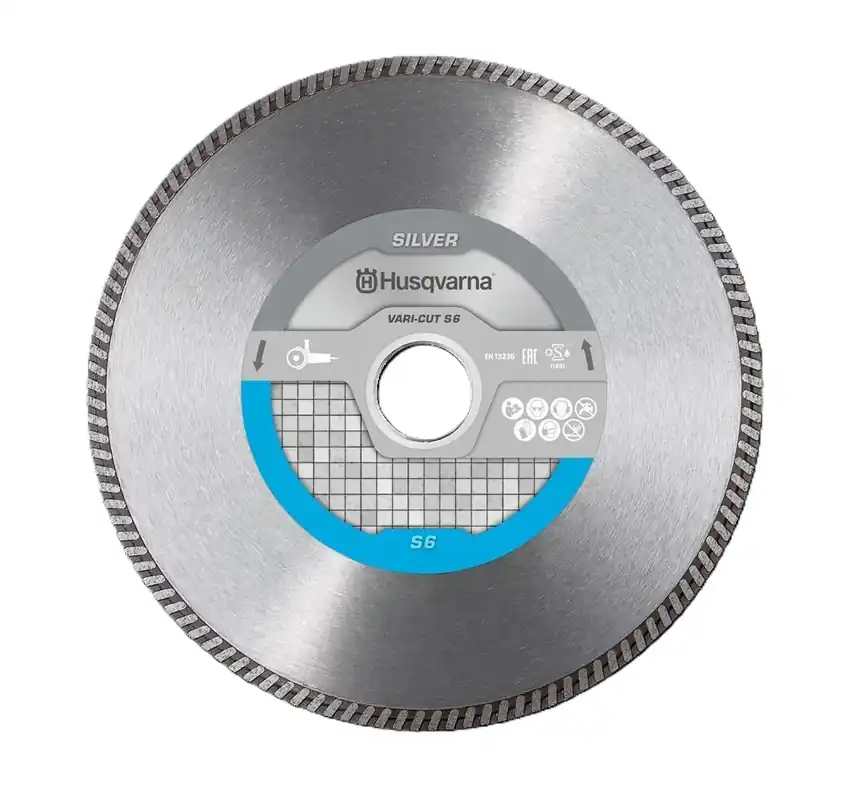 Husqvarna Diamanttrennscheibe Vari-Cut S6 125 10 22.2 Ø125 mm Heißes Angebot
