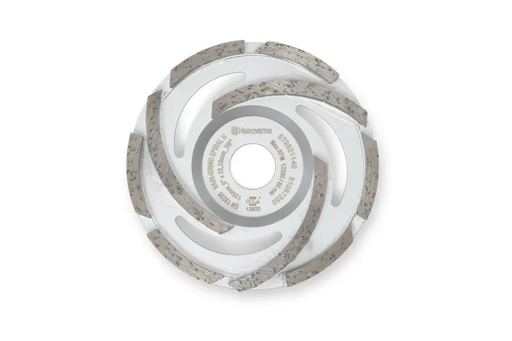Ausverkauf Husqvarna Schleiftöpfe Vari-Grind Spiral H - 7" Ø180 mm