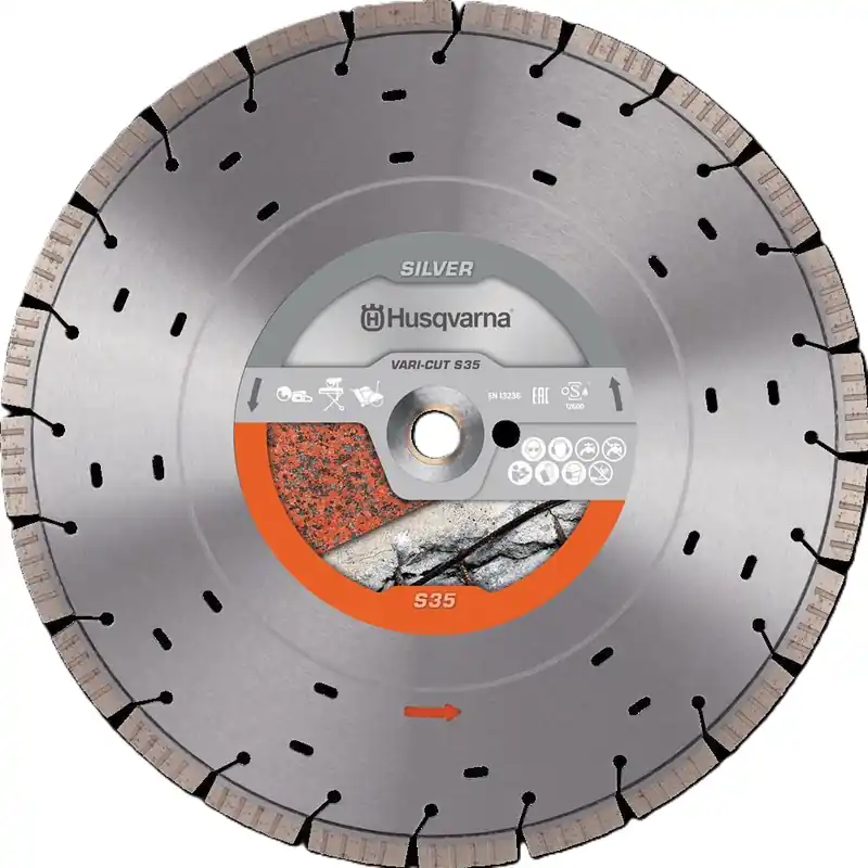 Husqvarna Diamanttrennscheibe Vari-Cut S35 - Ø 300 mm - Aufnahme Ø 25.4/20 mm Neue Ware