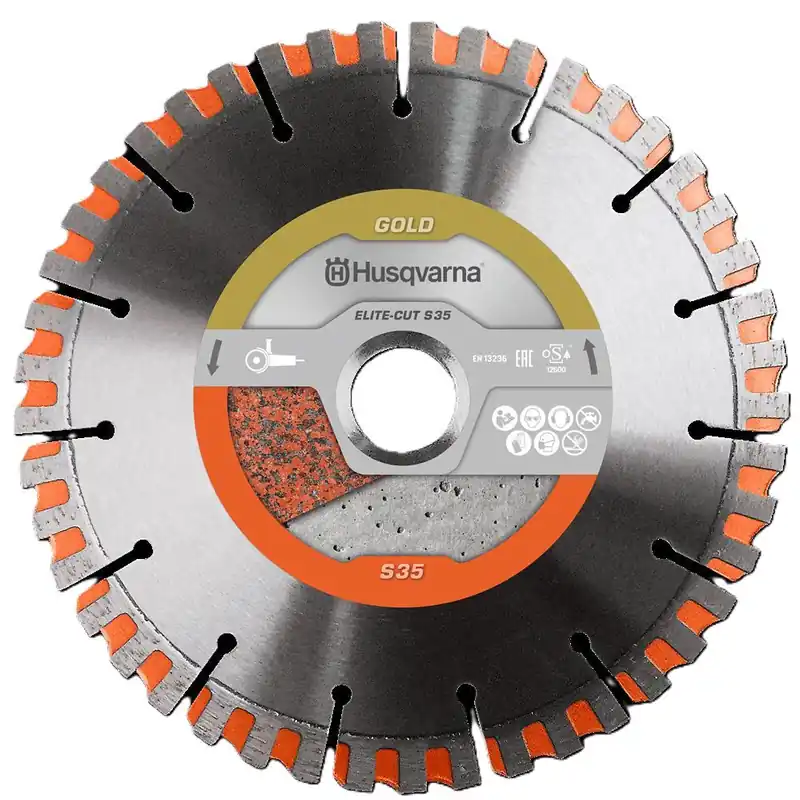 Top-Seller Husqvarna Diamanttrennscheibe Elite-Cut S35 230 15 22,2 Ø230 mm