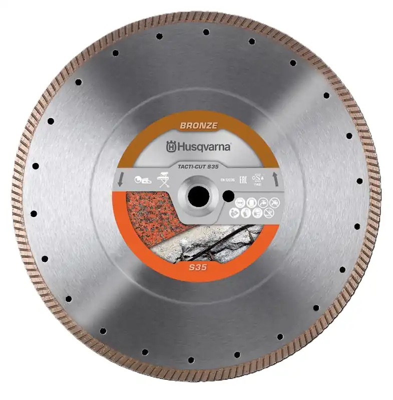 Garantierte Lieferung Husqvarna Diamanttrennscheibe Tacti-Cut S35 - Ø 350 mm - Aufnahme Ø 25.4/20 mm