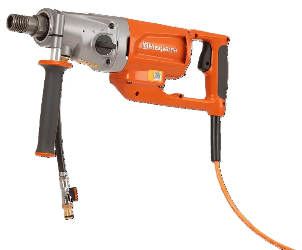 Sonderaktion Husqvarna Elektrokernschrauber 220 - 240 V DM 200 - Bohrkronen min. Ø 25 mm max. Ø 100 mm - 2 kW