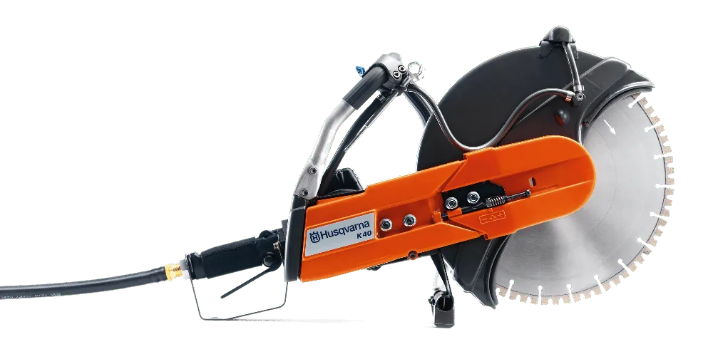 Direkt Vom Hersteller Husqvarna Druckluft-Trennschleifer K 40 Ø 350 mm - Max.Schnitttiefe von 125 mm - 3,2 kW
