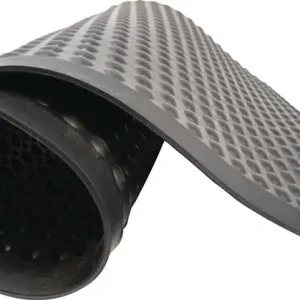 Meistverkauft Arbeitsplatzbodenbelag Fertigmatte L1200xB900xS14mm schwarz Nitrilgummi COBA