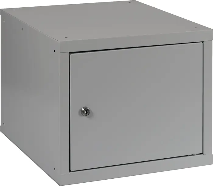 Schließfachschrank lichtgrau/lichtgrau H350xB400xT450mm 1 Abt. Neuheit