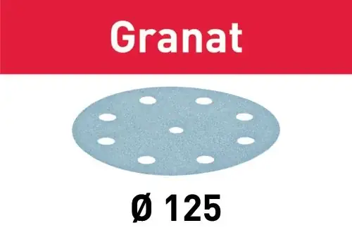Preis Gesenkt Festool Schleifscheibe STF D125/8 P100 GR/100 Granat