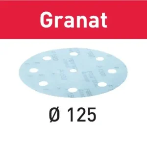 Zertifiziert Festool Schleifscheibe STF D125/8 P1000 GR/50 Granat