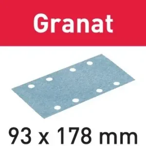 Festool Schleifstreifen STF 93X178 P80 GR/50 Granat Heißes Angebot