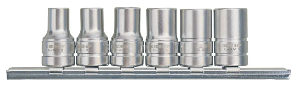 Letzte Chance Gedore Steckschlüssel-Satz 1/4", EP TX-Plus