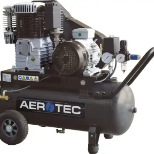 Zertifiziert Kompressor 630-90-15 PRO 420l/min 15bar 3 kW 400 V,50 Hz 90l AEROTEC