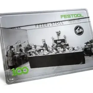 Festool 100 Jahre Blechschild Retro Messestand MES-FT2 100Y Ausverkauf