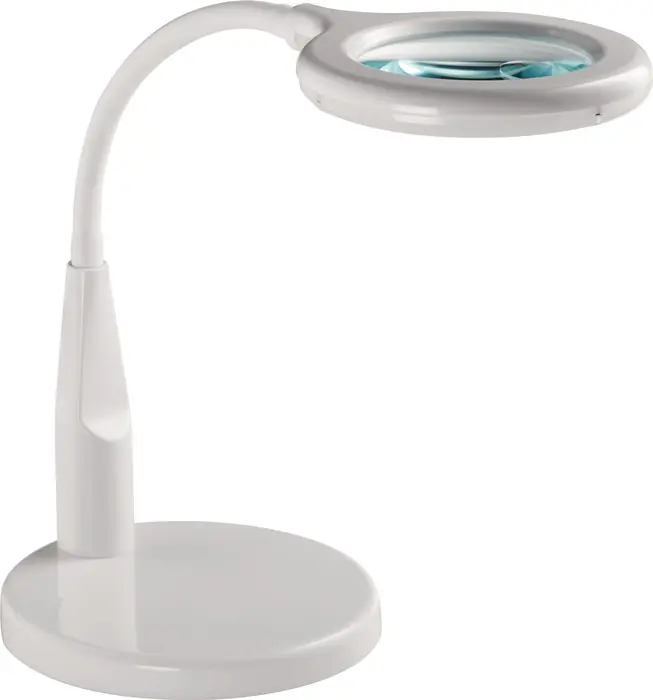 LED-Lupenleuchte Glaslinse 88,9 (3,5Zoll) weiß runder Kopf Glaslinse Meistverkauft