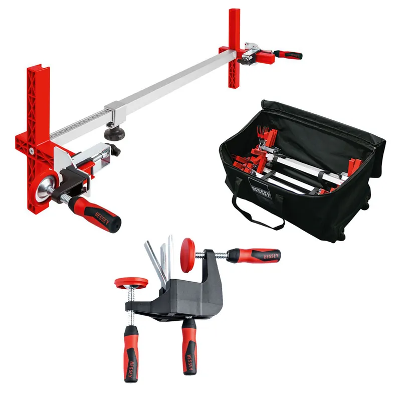 BESSEY Türfutter-Montage-Set inkl. 6x Türfutterstrebe TU + 6x Türfutter-Richtzwinge TFM-2K Bestpreis