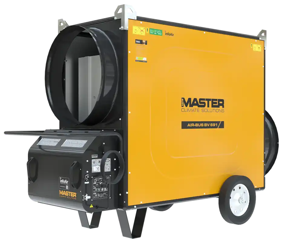 Günstig Master Ölheizgerät BV 691 SE - InfoAir - Heizleistung 225 kW 1 Ausgang