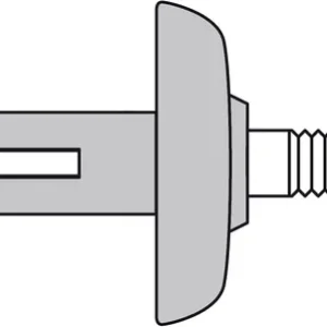 Kracherpreis GESIPA BULB-TITE Blindniete Alu/Alu Grosskopf 7,7 x 34 K 19 EPDM