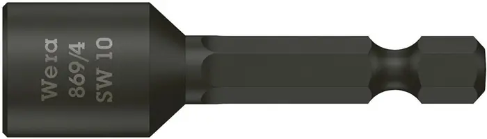 Nur Für Kurze Zeit Steckschlüsseleinsatz 869/4 a6-KT.SW 13mm L.50mm unmagnetisch WERA