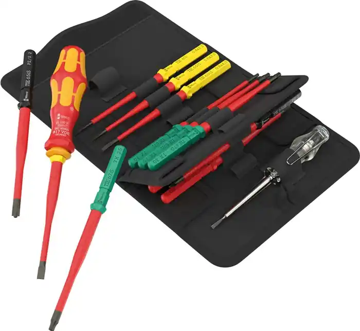 Direkt Vom Hersteller Schraubendrehersatz KK VDE 16 ext.slim 1 Tool Finder 16-tlg.m.Wechselkl.WERA