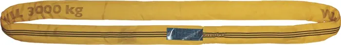 Rundschlinge DIN EN 1492-2 Umfang 8m gelb Tragf.einf.3000kg TECWERK Top-Preis