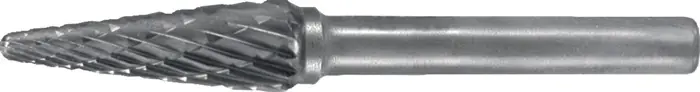 Frässtift SKM D.6mm Kopf-L.13mm Schaft-D.6mm HM Verz.Kreuz TECWERK Solange Der Vorrat Reicht