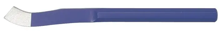 Nutenmeißel L.150mm Schneiden-B.2mm Schaft-Q.10mm CrV-Stahl TECWERK Highlight