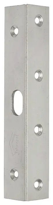 Solange Der Vorrat Reicht Winkelschließbl.STA verz.m.ovalem Riegelloch B.25mm L.150mm T.25mm SCHNEGEL