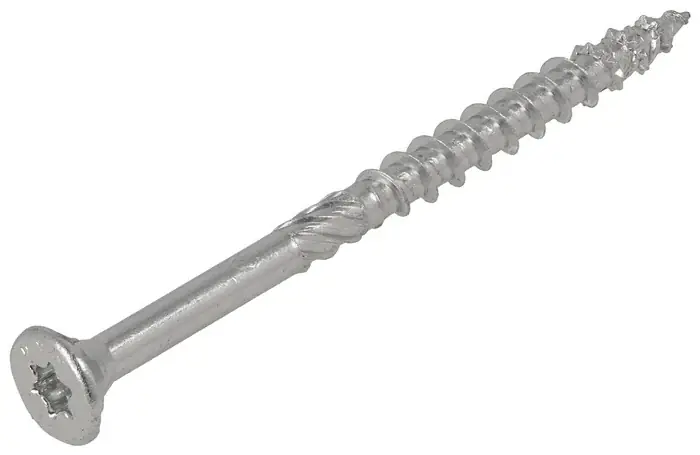 Geprüft Bauschraube Flachkopf 6mm TX-30 verz.40 Teilgew.mm DYNAPLUS VE: 2400 Stück