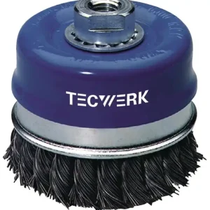 Topfbürste D.80mm Drahtstärke 0,5mm STA 8500min-¹ TECWERK Meistverkauft