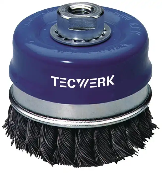 Topfbürste D.80mm Drahtstärke 0,5mm STA 8500min-¹ TECWERK Meistverkauft