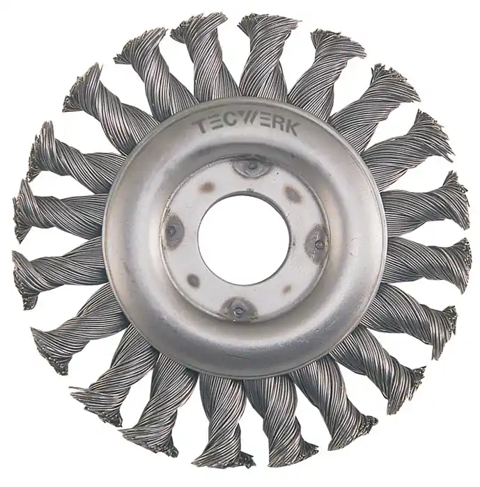 Rundbürste D.178mm Drahtstärke 0,5mm STA 13mm 10000min-¹ TECWERK Abverkauf