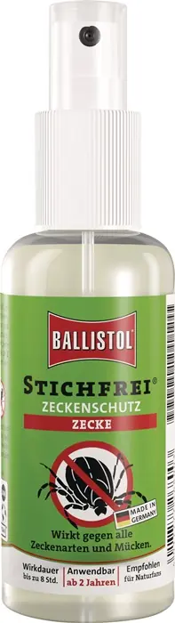 Mega-Angebot Mückenschutz Stichfrei Zecke 100ml Pumpflasche BALLISTOL VE: 12 Stück