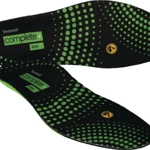 Einlegesohle SECOSOL® COMPLETE+ LOW Gr.39 schwarz/grün Neuheit