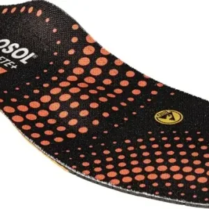 Einlegesohle SECOSOL® COMPLETE+ HIGH Gr.39 schwarz/rot Günstig