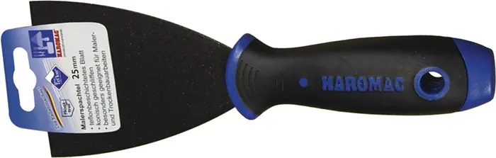 Neuheit Malerspachtel B.80mm antihaftbeschichtet 2-Komponenten-Heft rostfr.VA HAROMAC