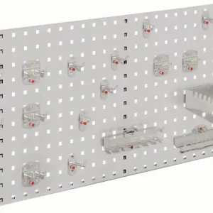 Solange Der Vorrat Reicht Lochplatte B450xL1000mm lichtgrau 18 tlg.RASTERPLAN