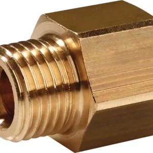 Reduziernippel MS AG G 3/8 Zoll IG G 1/2 Zoll TECWERK VE: 10 Stück Sichere Zahlung