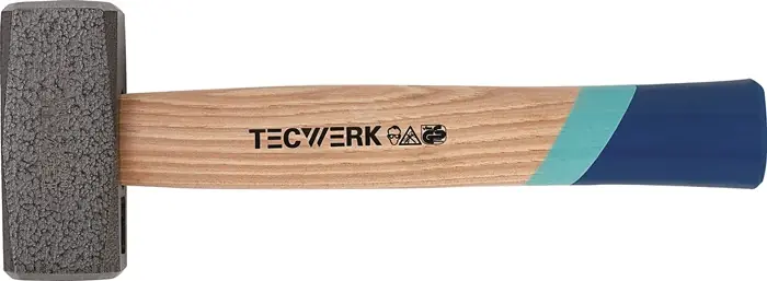 Fäustel Kopf-G.1000g Hickory TECWERK Sichere Zahlung