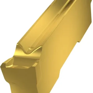 Kracherpreis Wendeschneidplatte ISO GL4-D400G02R12-PR:G8330 Breite 4mm PVD beschichtet Gold VE: 10 Stück