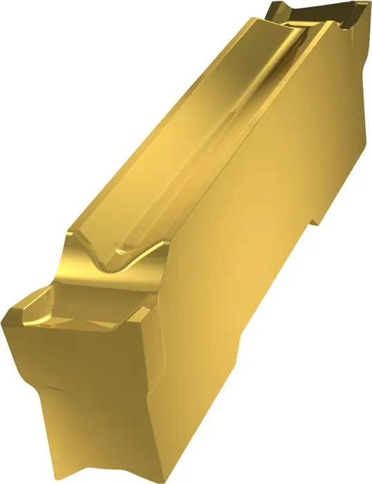 Kracherpreis Wendeschneidplatte ISO GL4-D400G02R12-PR:G8330 Breite 4mm PVD beschichtet Gold VE: 10 Stück