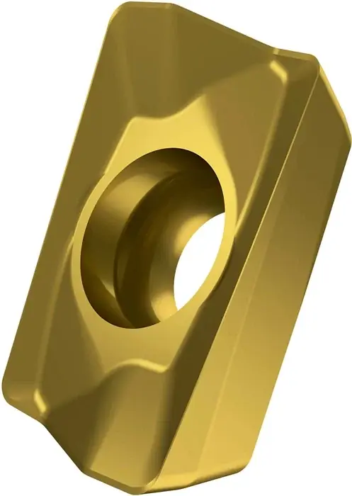 Begrenztes Angebot Fräswendeschneidplatte ISO ADMX 070208SR-M:M8330 D.2,2mm PVD beschichtet Gold VE: 10 Stück