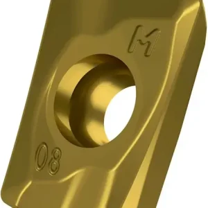 Aktuell Fräswendeschneidplatte ISO ADMX 11T308SR-M:M8330 D.2,9mm PVD beschichtet Gold VE: 10 Stück