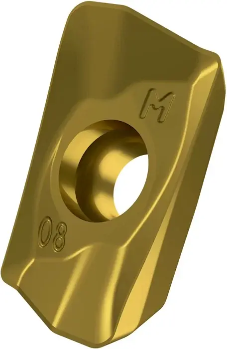 Fräswendeschneidplatte ISO ADMX 11T310SR-M:M8330 D.2,9mm PVD beschichtet Gold VE: 10 Stück Neu Im Sortiment